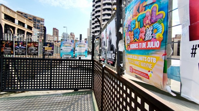 El PSOE de Benidorm denuncia la proliferación de cartelería publicitaria en la vía pública 