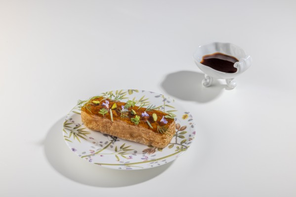 Paté en costra en Quique Dacosta Restaurant