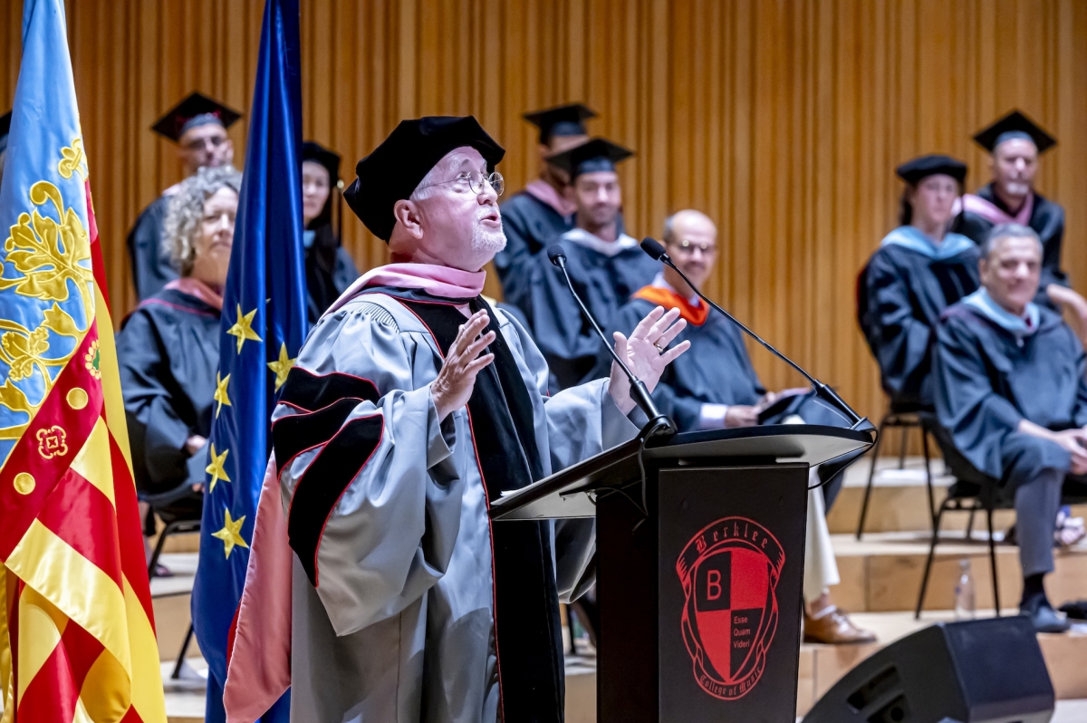 Berklee València reconoce al compositor escocés Patrick Doyle Doctor Honoris Causa