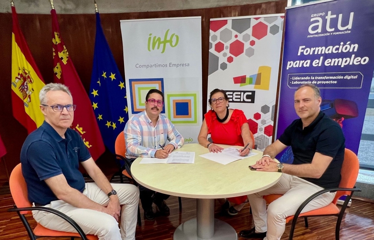 El CEEIC y Grupo ATU se alían para impulsar la formación y la digitalización en la Región de Murcia