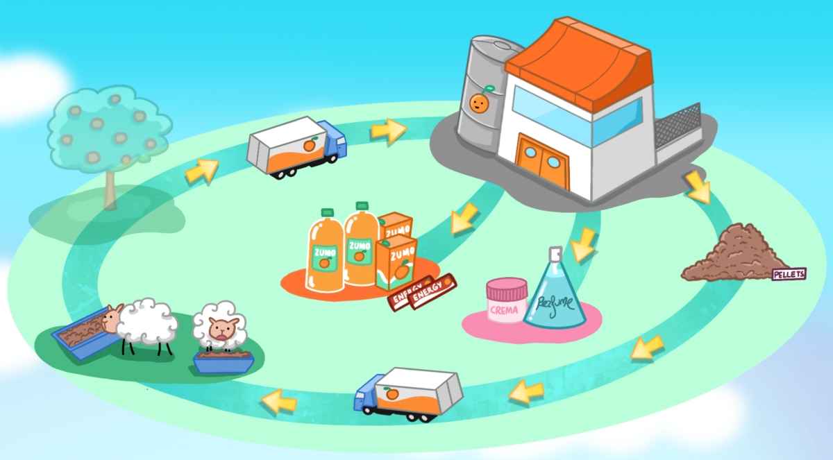 Zumo de naranja 100% exprimido, una bebida esencial para la salud y la sostenibilidad 