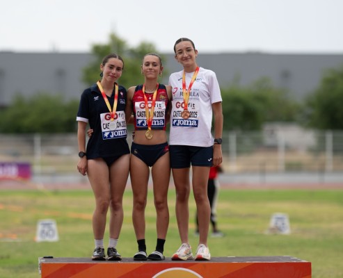 Cuatro medallas y varios récords regionales para Murcia en el Nacional sub-18