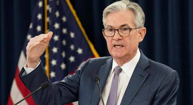 Jerome Powell, presidente de la Fed. Foto: RESERVA FEDERAL - 
