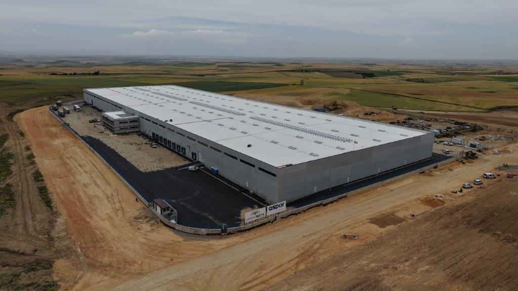 Concluyen las obras de la plataforma logística de 33.000 m2 impulsada por la belga Drylock en Segovia y proyectada por la ingeniería ASPOR