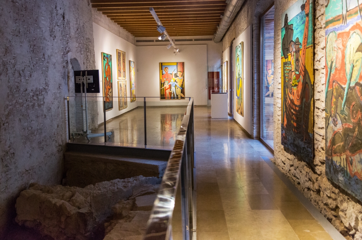 Una exposición en el ECA de Riba-roja del Túria. - Foto: AYUNTAMIENTO DE RIBA-ROJA Una exposición en el ECA de Riba-roja del Túria.