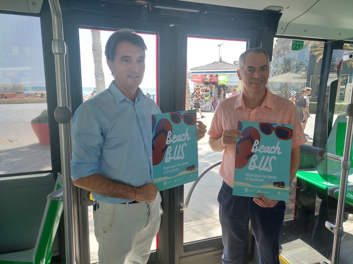 Alicante y Vectalia promocionan el uso de 10 líneas de autobús para desplazarse a las playas