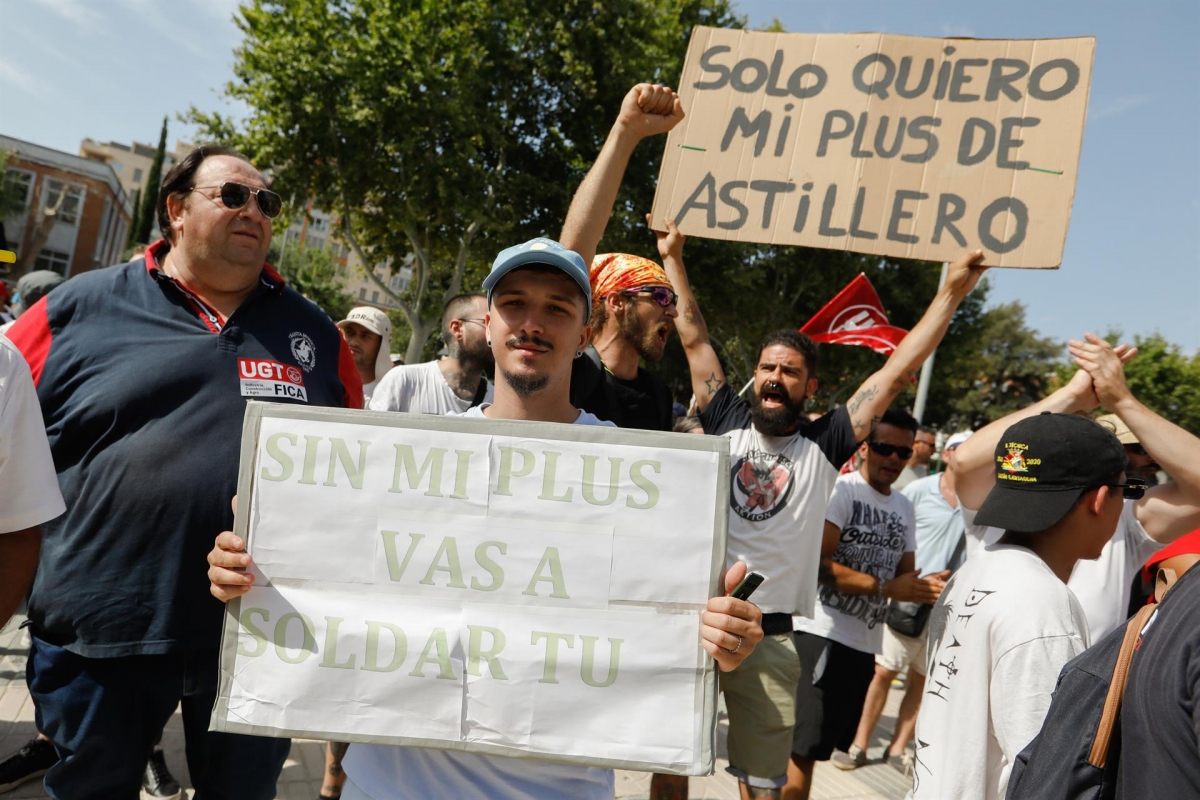 Fremm rompe su papel de mediadora entre los huelguistas y Navantia y denuncia sentirse “utilizada y engañada”