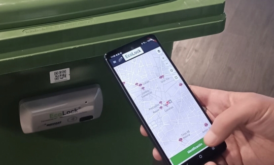 Ecolock, cerraduras inteligentes con tecnología valenciana para los contenedores de residuos