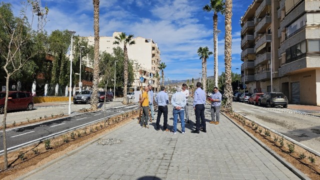 La Vila Joiosa finaliza las obras del colector en el área Plans y Puntes del Moro