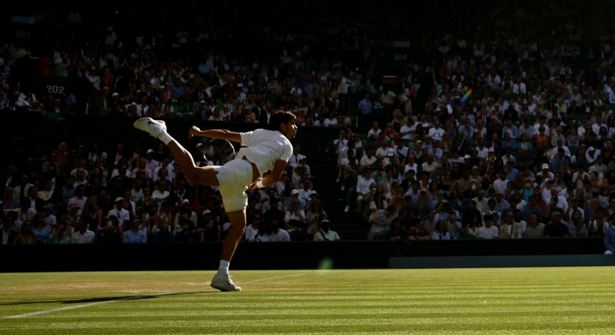 Alcaraz, a un triunfo de igualar la mejor racha de Nadal en Wimbledon