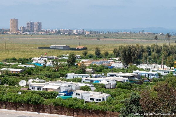 Cartagena detecta riesgos de seguridad en Villas Caravaning: 90 mobile homes siguen sin licencia