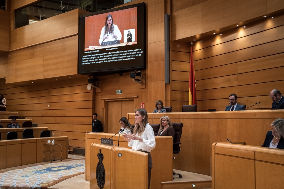 La comisión sobre el apagón en el Senado arrancará el 23 de julio con comparecencias de expertos en energía