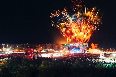 El 15 aniversario del Arenal Sound arranca con una protesta propalestina y sin 'sold out' de abonos