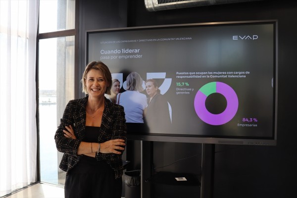 El 84,3% de las mujeres con cargos directivos en la Comunitat Valenciana ha tenido que emprender para poder liderar