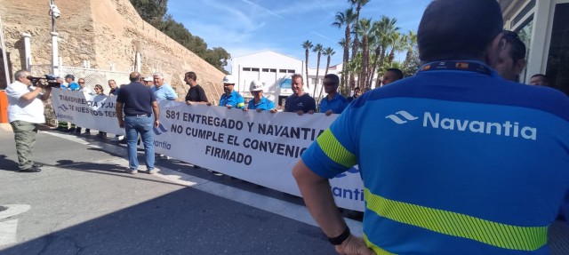Los tímidos progresos en el convenio de Navantia mantienen viva la convocatoria de movilizaciones en Cartagena