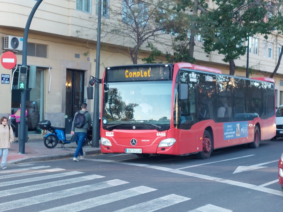 Las líneas de la EMT que unen la zona Dana siguen ganando viajeros y crecen más del doble que la media 