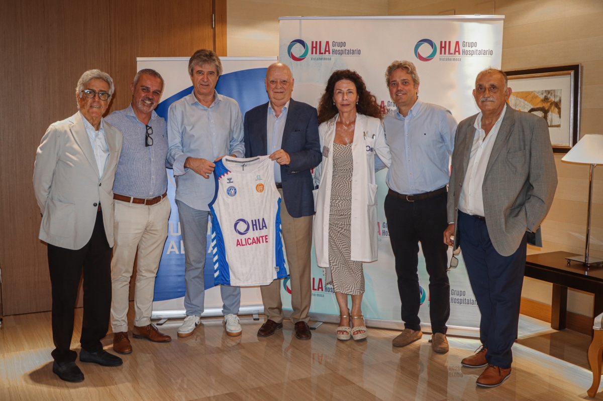 El Grupo Hospitalario HLA cumplirá su décima temporada como patrocinador del Lucentum