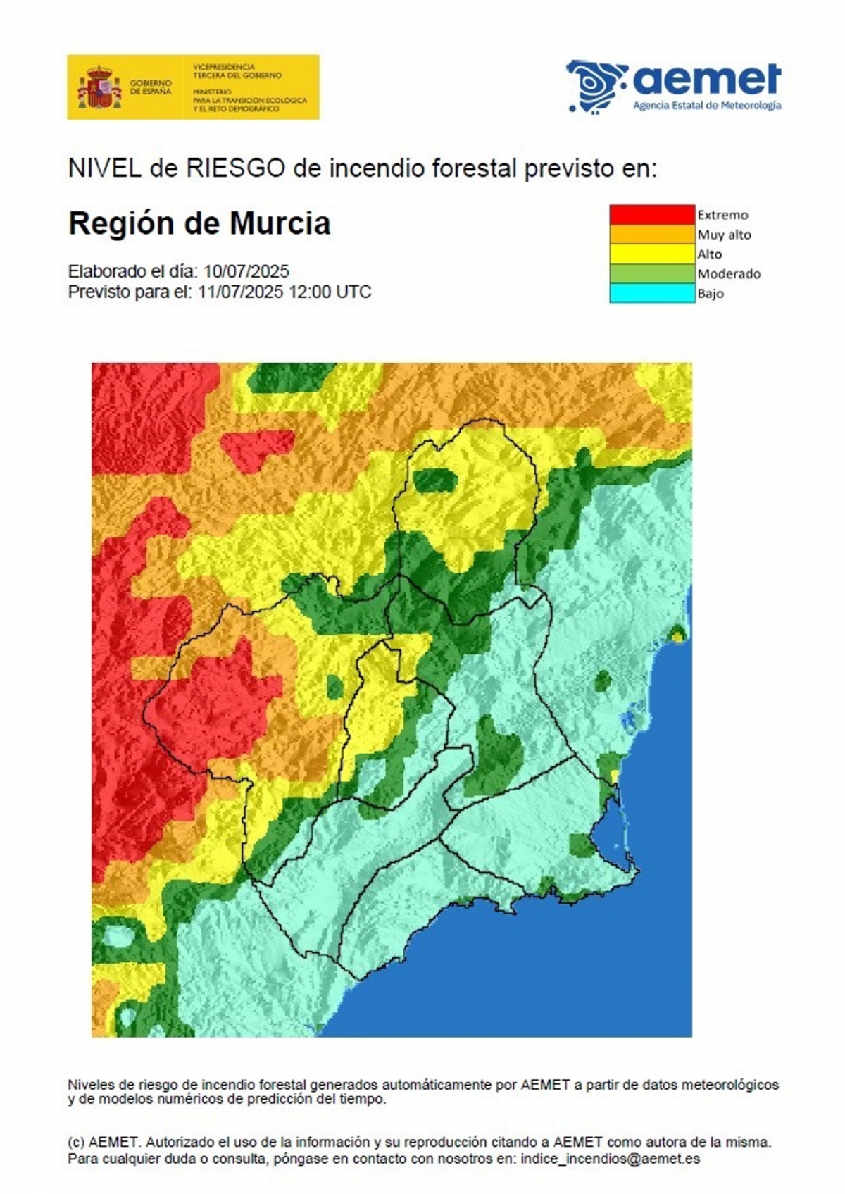 Nivel de riesgo - Nivel de riesgo