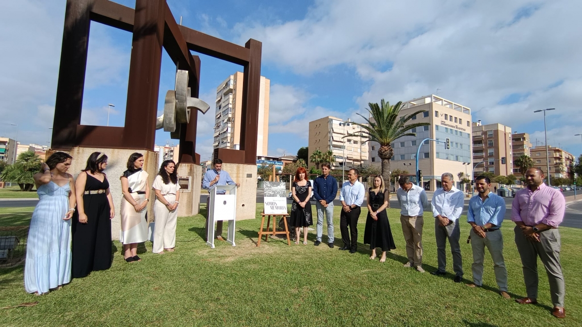 Un momento del acto de homenaje a Miguel Ángel Blanco en Alicante. - 