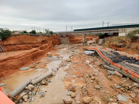 La CHJ se atraganta con el gran volumen de obras por la Dana: solo ha ejecutado el 10% en medio año