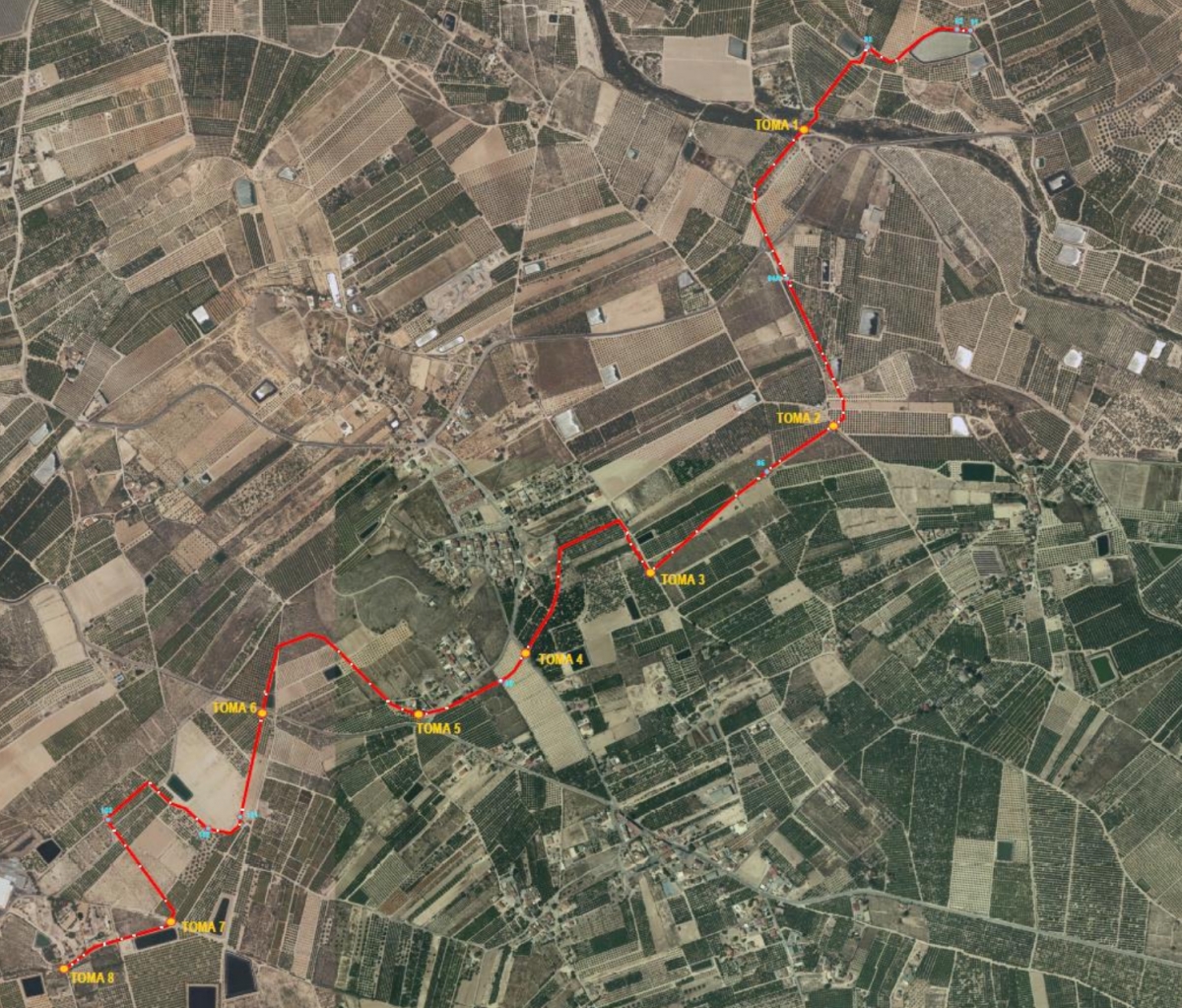 La Comunidad de Regantes del Cuarto Canal Poniente impulsa un proyecto de eficiencia hídrica por 2,2 millones 