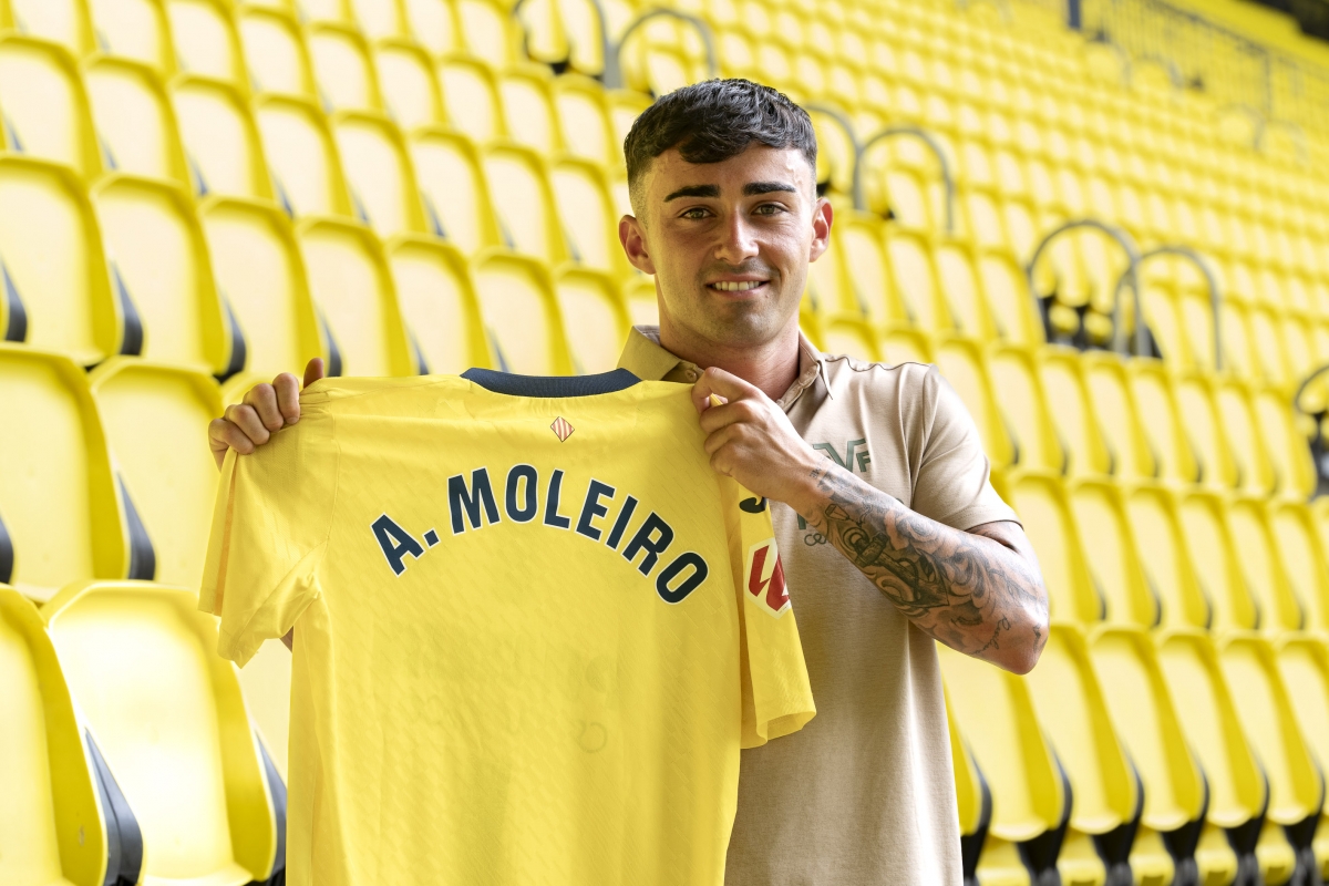 Moleiro, en su presentación: 
