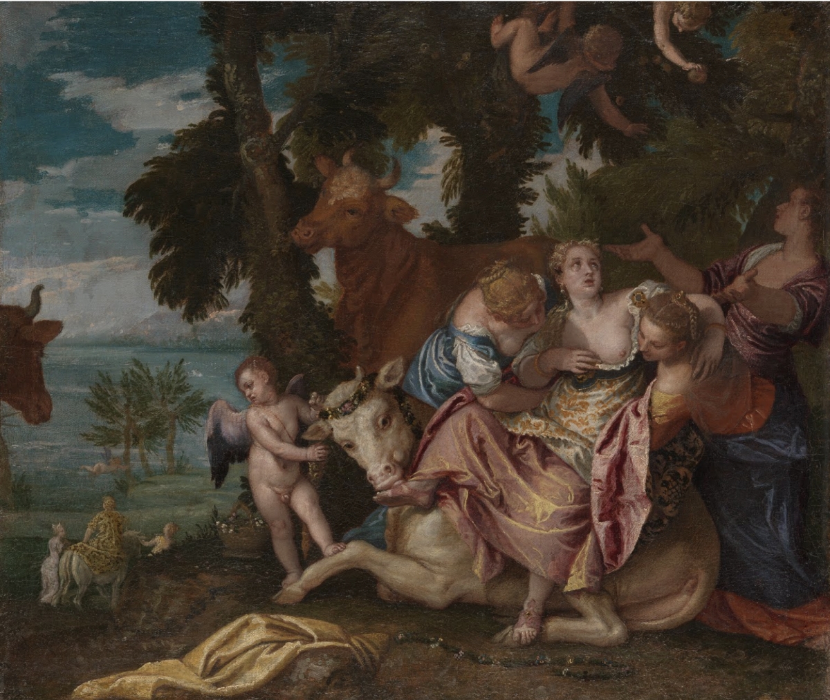 El rapto de Europa de Veronese. - 