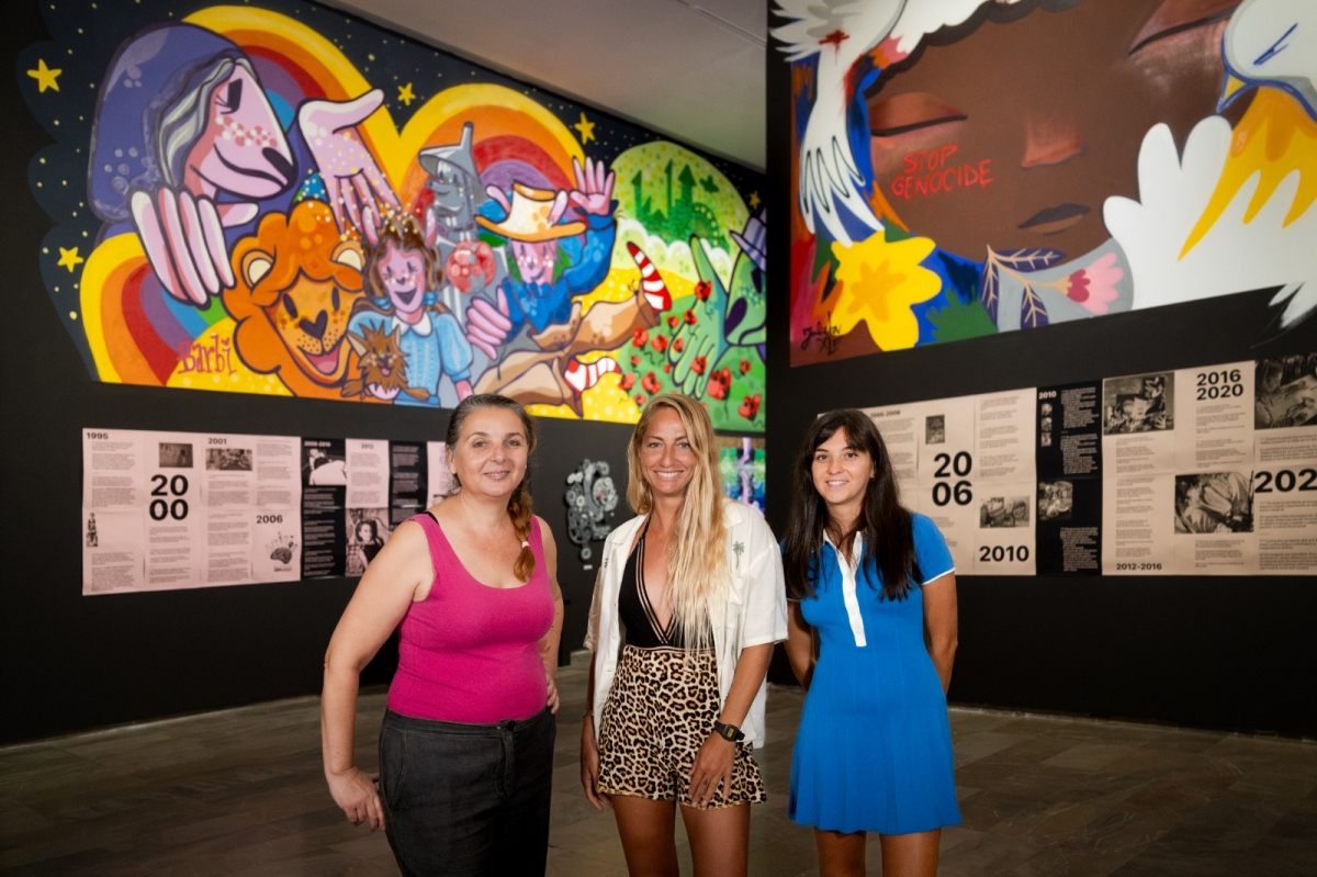 Las grafiteras que rompieron el ‘techo de cristal’ del arte urbano valenciano