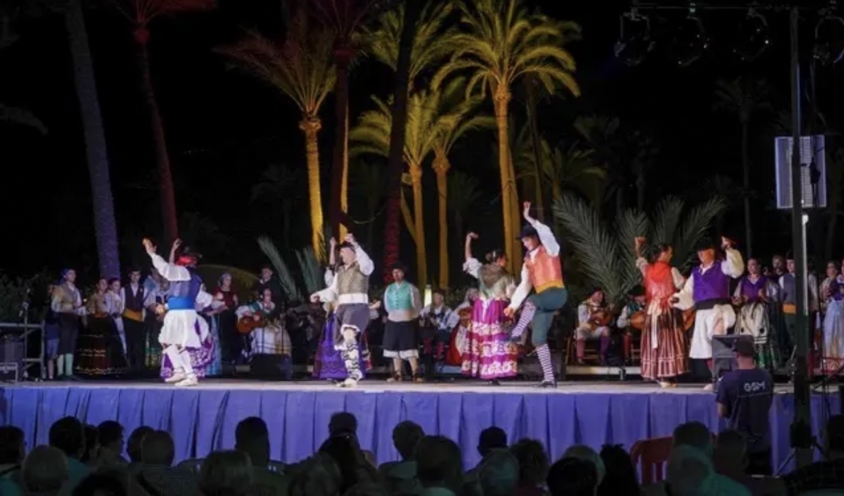 La Palma celebra este sábado su tradicional Festival Nacional de Folclore de Cartagena