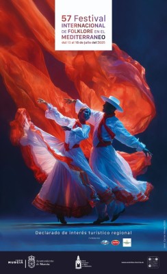 Murcia se prepara para acoger la próxima semana la 57ª edición del Festival Internacional de Folklore del Mediterráneo