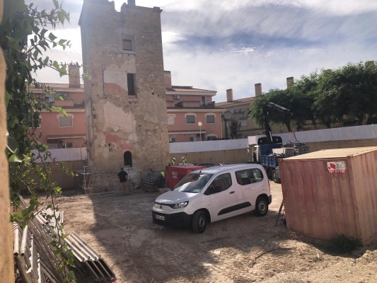 Cultura concede el último permiso y desbloquea el traslado del BIC de Torre Placia en Alicante