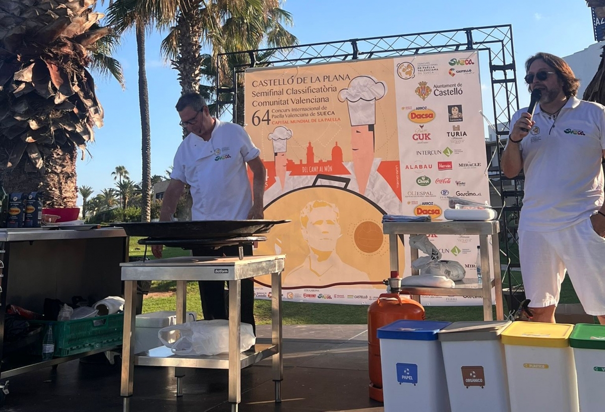 Castelló celebra un showcooking en el marco de la semifinal del Concurs Internacional de Paella Valenciana