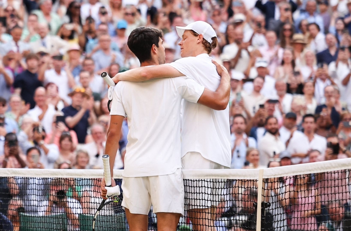 El nuevo clásico del tenis mundial: Alcaraz lleva un título y un Grand Slam más que Sinner teniendo casi dos años menos