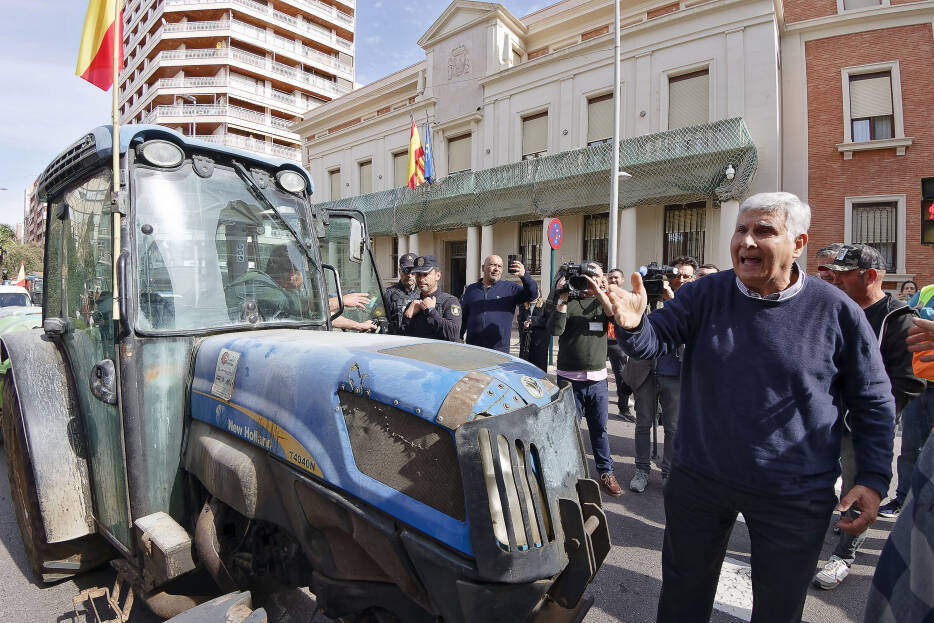 Los agricultores independientes anuncian este jueves en Castelló nuevas movilizaciones 