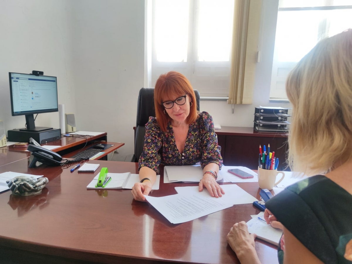 La edil de Bienestar Social de Alicante, Begoña León. - 