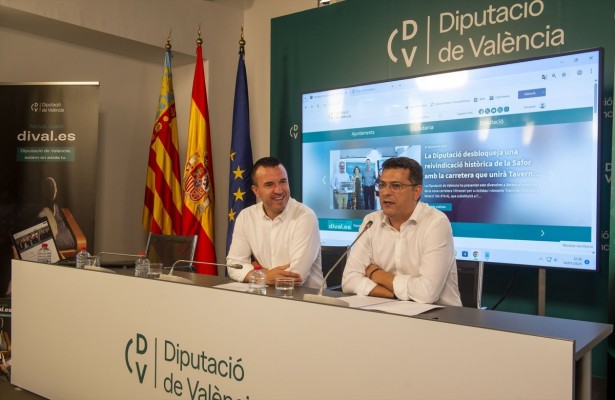 La Diputación de València estrena web con un diseño 
