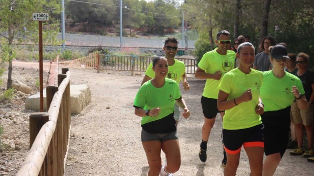 El Moralet de Benidorm estrena una zona de entrenamiento de un kilómetro de longitud