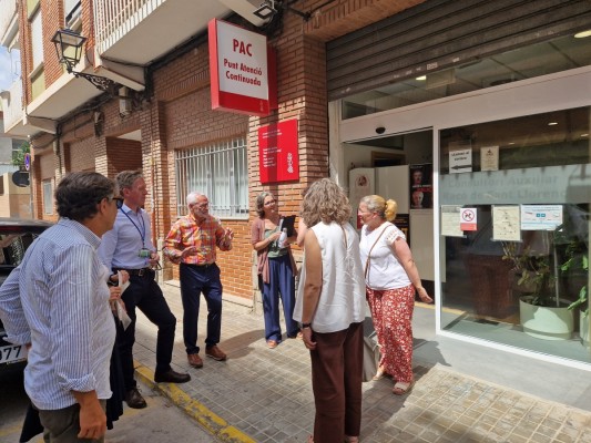 Reunión entre Alboraya y Sanidad para avanzar en la ampliación del centro auxiliar de salud Racó de Sant Llorenç y PAC