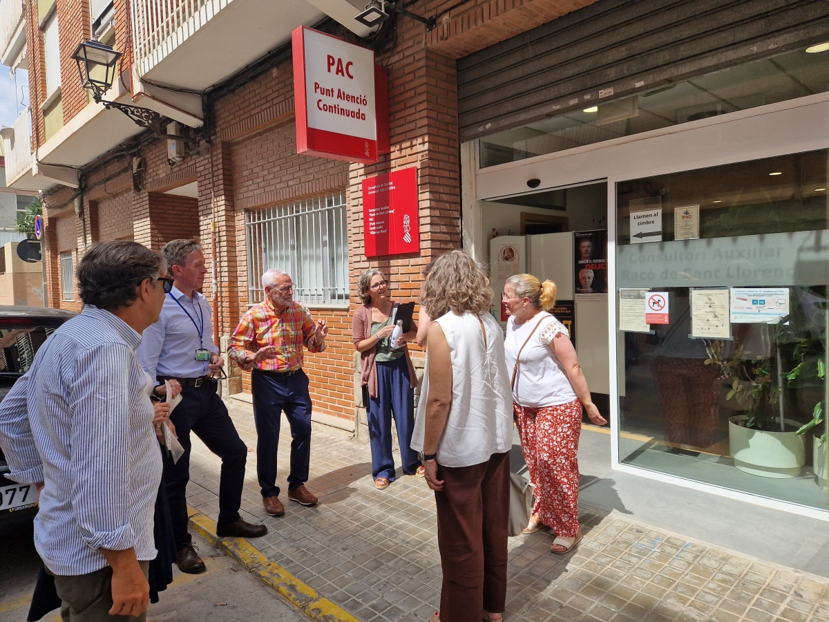 Reunión entre Alboraya y Sanidad para avanzar en la ampliación del centro auxiliar de salud Racó de Sant Llorenç y PAC
