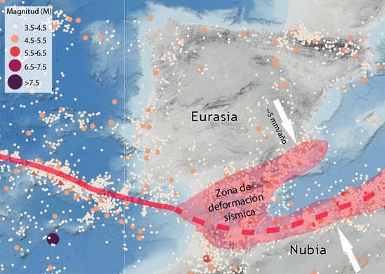 Así ha registrado el terremoto del mar de Alborán el Siscova, la red sísmica gestionada por la UA y la Generalitat