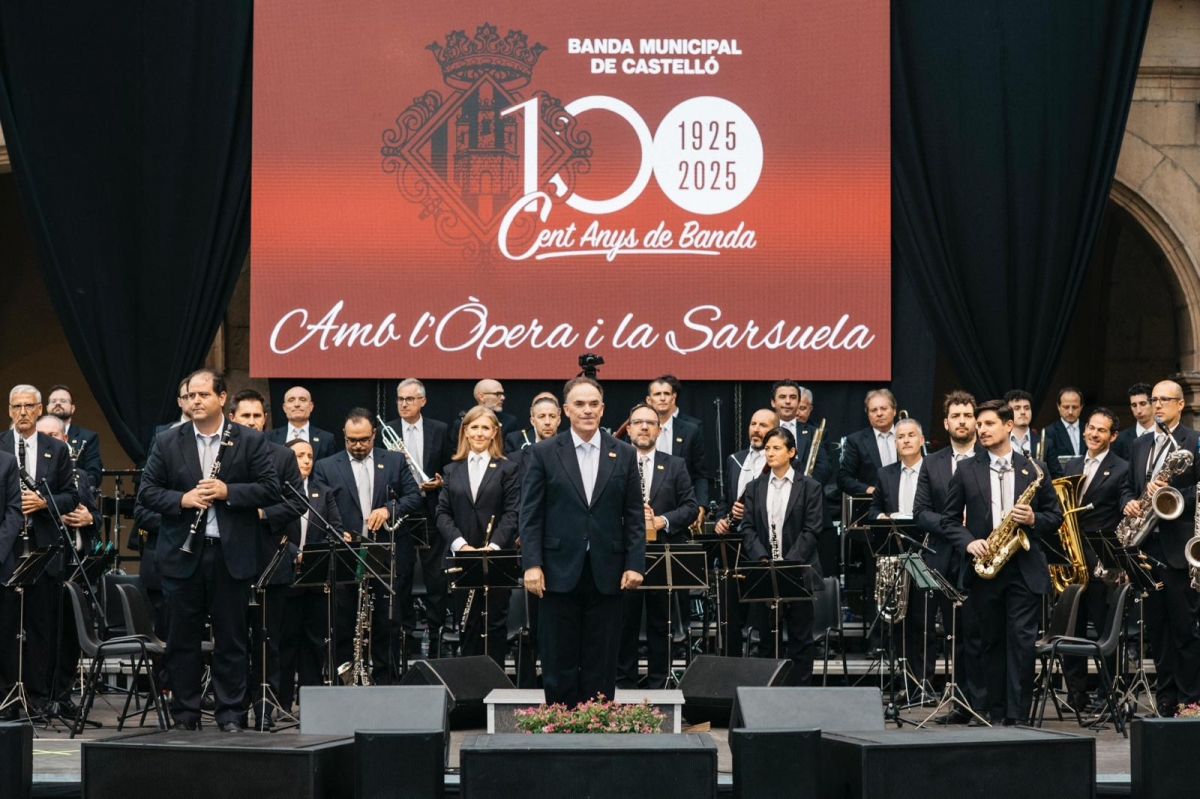 Castelló otorgará la medalla de oro a la Banda Municipal en el 774 aniversario de la fundación de la ciudad