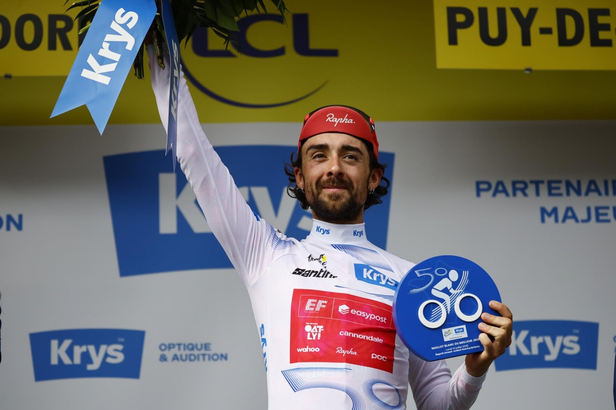 Ben Healy toma la 'Bastilla amarilla' de Pogacar y Simon Yates gana fugado la etapa