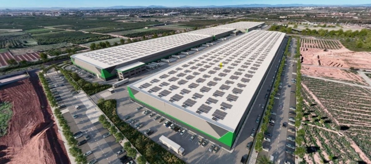 Render de Horizon Valencia Logistics Park. - Foto: SAVILLS