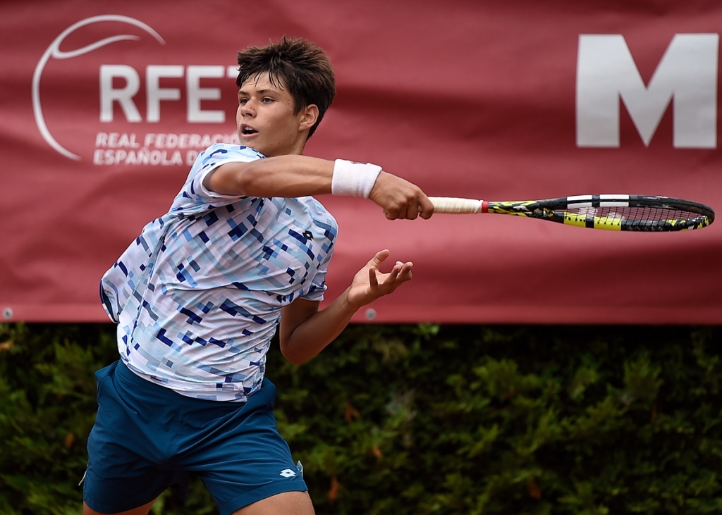 Jaime Alcaraz Garfia confirma un mal fin de semana para la familia y también cae en el Nacional infantil