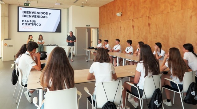 Aitex impulsa el talento joven en la 4ª edición de su Campus Científico desde su sede en Alcoy