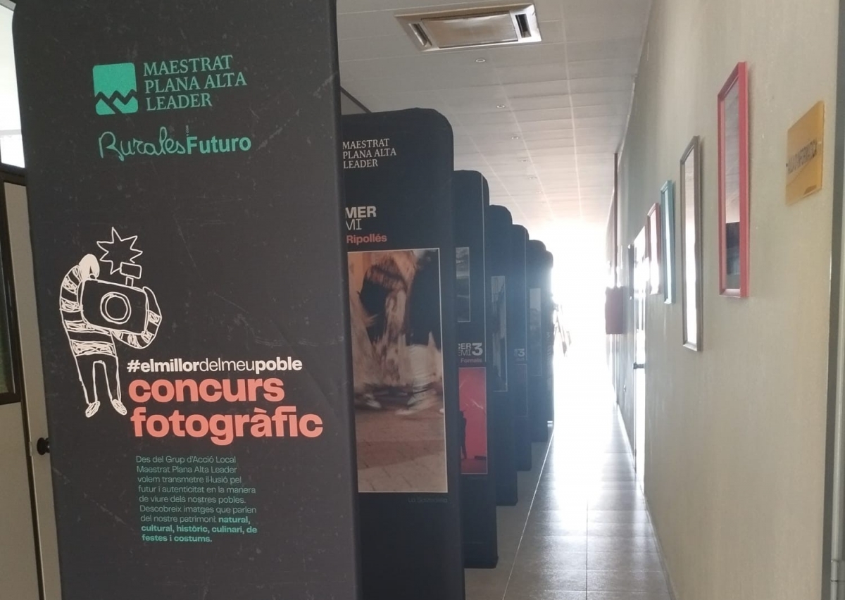 El GAL Maestrat visibiliza en Càlig los atractivos de lo rural con la exposición #elmillordelmeupoble