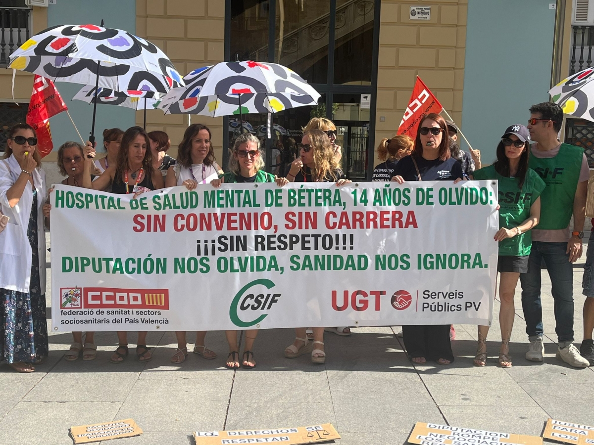 CSIF, CCOO y UGT reclaman soluciones urgentes ante las 
