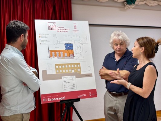 El Esparragal estrenará una sala de estudio 24 horas con 35 plazas