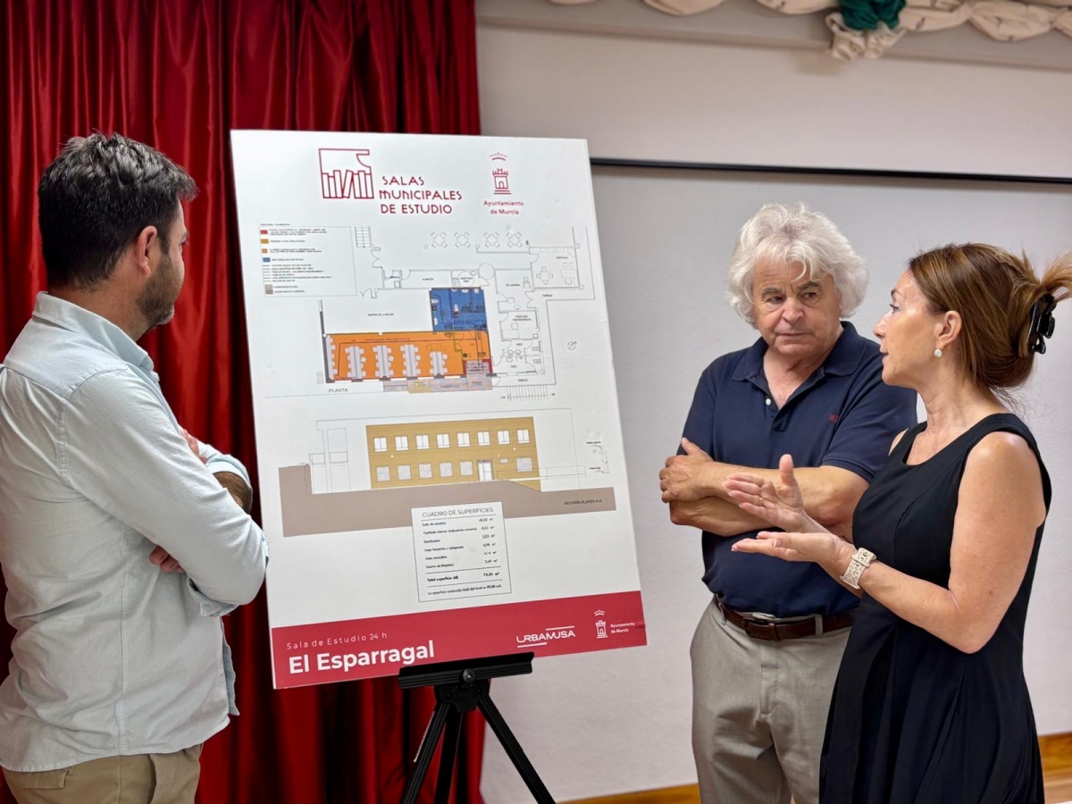 El Esparragal estrenará una sala de estudio 24 horas con 35 plazas