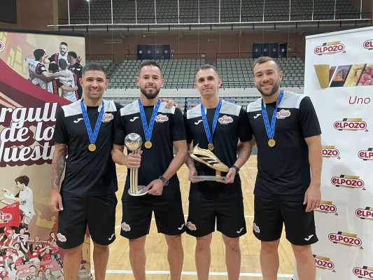 ElPozo homenajea a Valerio, Marlon, Marcel y Santos, campeones del mundo con Brasil

